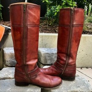 Frye Leather Knee-High Boots